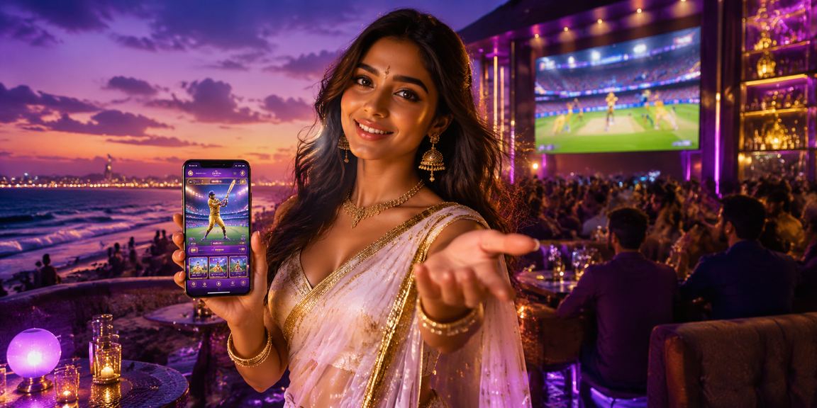 Mobile betting on cricket near Marina Beach, Chennai