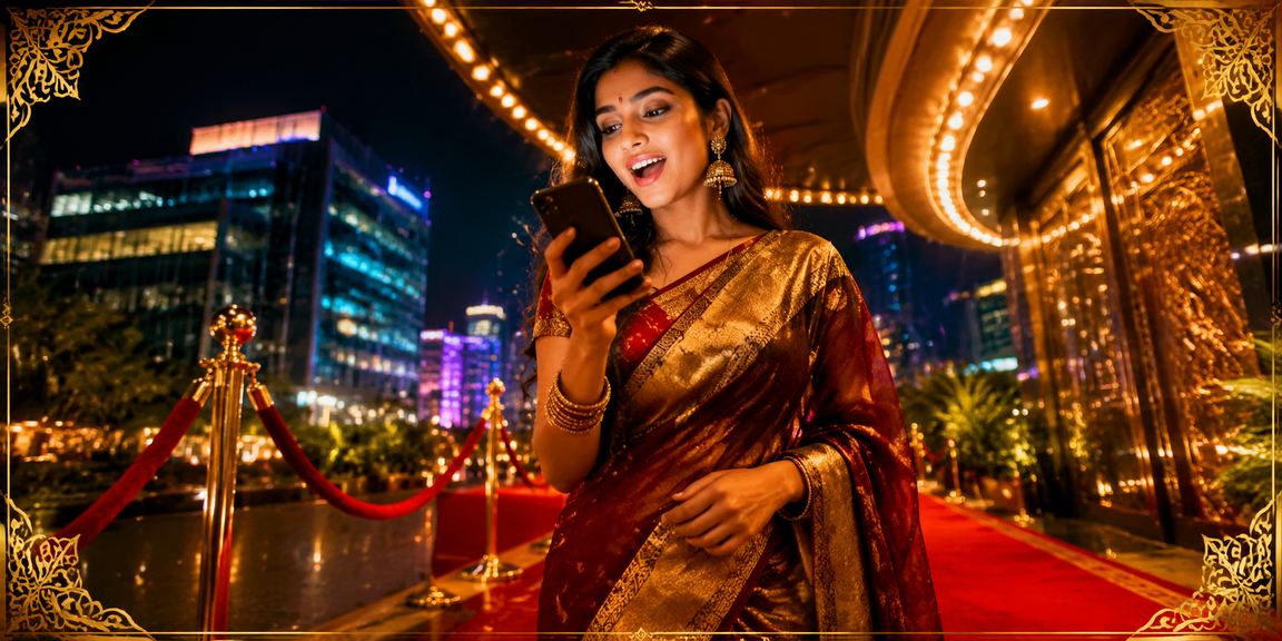 Player enjoying Andar Bahar online game on mobile device